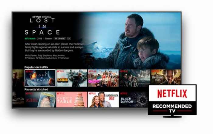 Netflix doporučuje 4K televizory s platformou Android TV