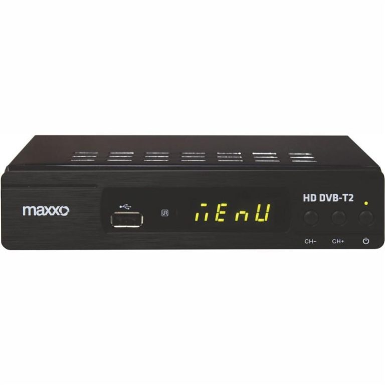 Maxxo T2 HEVC/H.265 černý