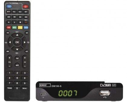 Set-top box EMOS EM190-S HD HEVC H265 (DVB-T2) 56